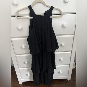 Elegant Black Midi Dress